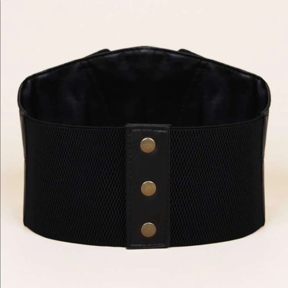 Black Corset Belt Steampunk New - Picture 6 of 14